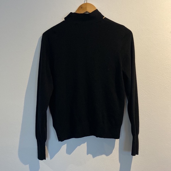 Forever New - Choker Neckline Long Sleeve Knitted Top - Size Small - Picture 3 of 3